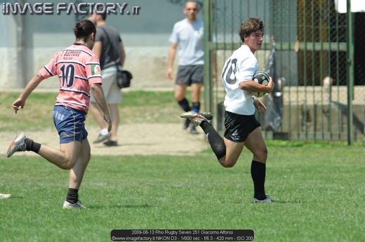 2009-06-13 Rho Rugby Seven 251 Giacomo Alfonsi
